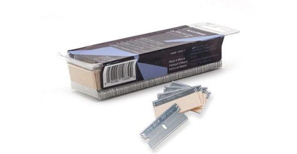 AccuTec Pro 0.009″ Single Edge Trimming Utility Knife Blades