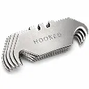 PTI Heavy Duty Hooked Trimming Utility Knife Blade Pack 100