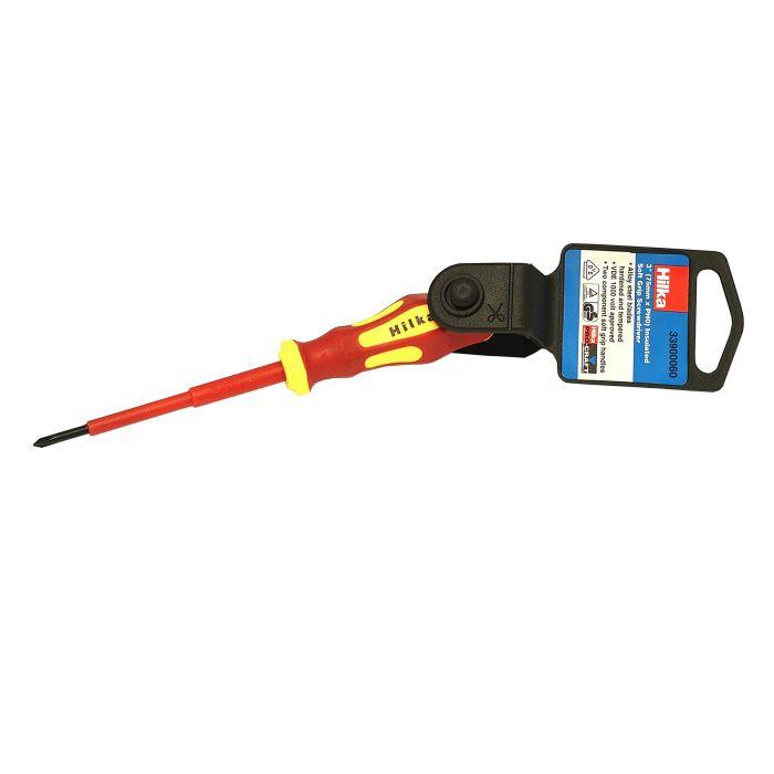 [HIL33900060] Hilka VDE Screwdrivers (Phillips, PH0, 60mm)