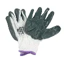 PTI Grey Nitrile Gloves - Pack 12