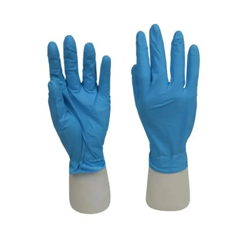[BER90016] US Pro Rockhold 6G Blue Powder Free Nitrile Gloves