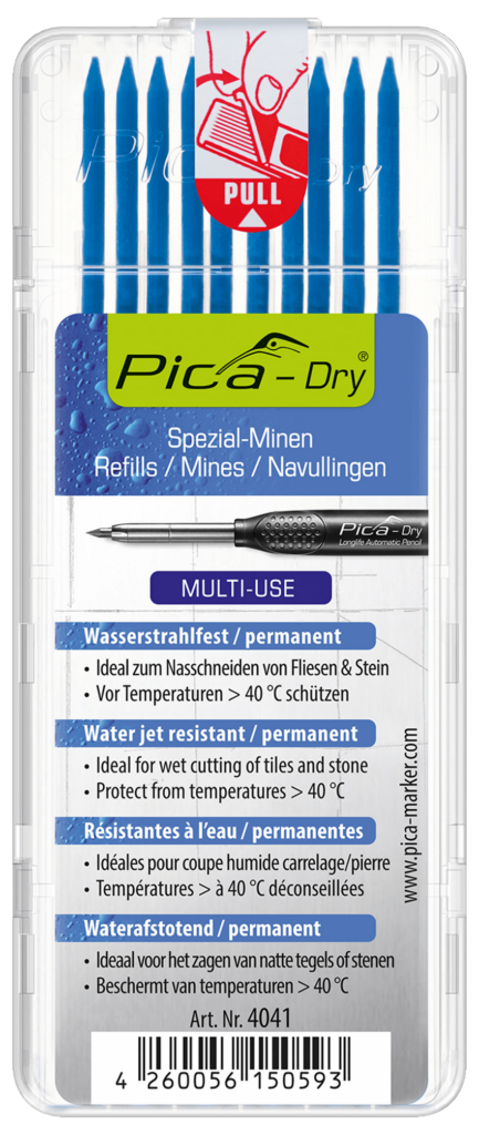 [PICA4041] Pica Dry Refill Pack Water Jet Resistant (Blue)