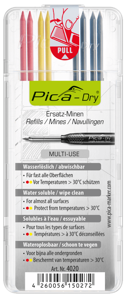 Pica Dry Refill Pack Water-Soluble Multi Use