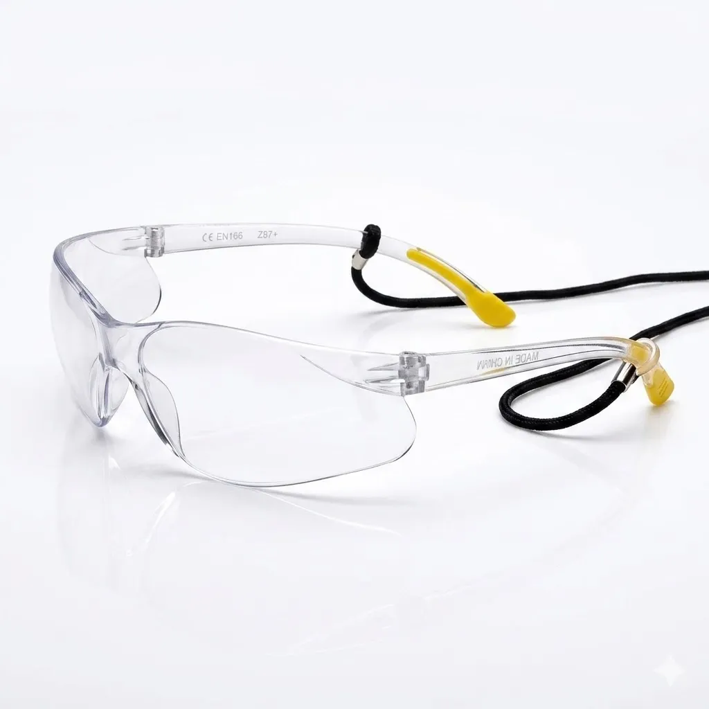 [PTI0202] PTI Safety Specs with Lanyard (Clear)