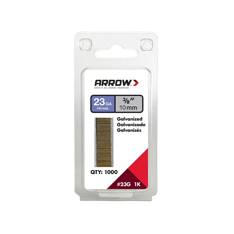 Arrow 23GA Pin Nail 20mm pk1000