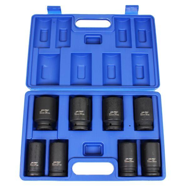 US PRO 8pc 3/4" Drive 6pt Deep Impact Sockets Metric