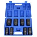 US PRO 8pc 3/4" Drive 6pt Deep Impact Sockets Metric