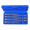 US PRO 7pc 3/8" Drive 110mm Ball End Hex Bit Sockets