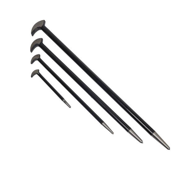 US PRO 4pc Heel & Toe Pry Bar Set