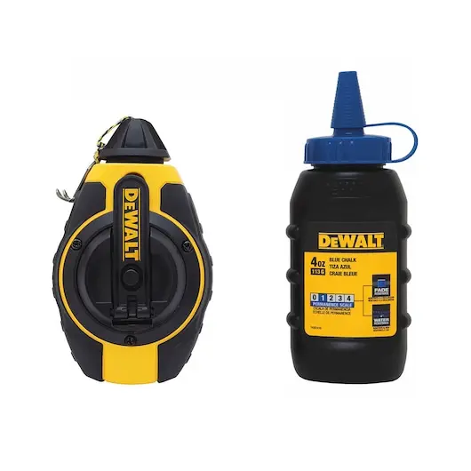 DeWalt 3:1 Chalk Reel with Blue Chalk