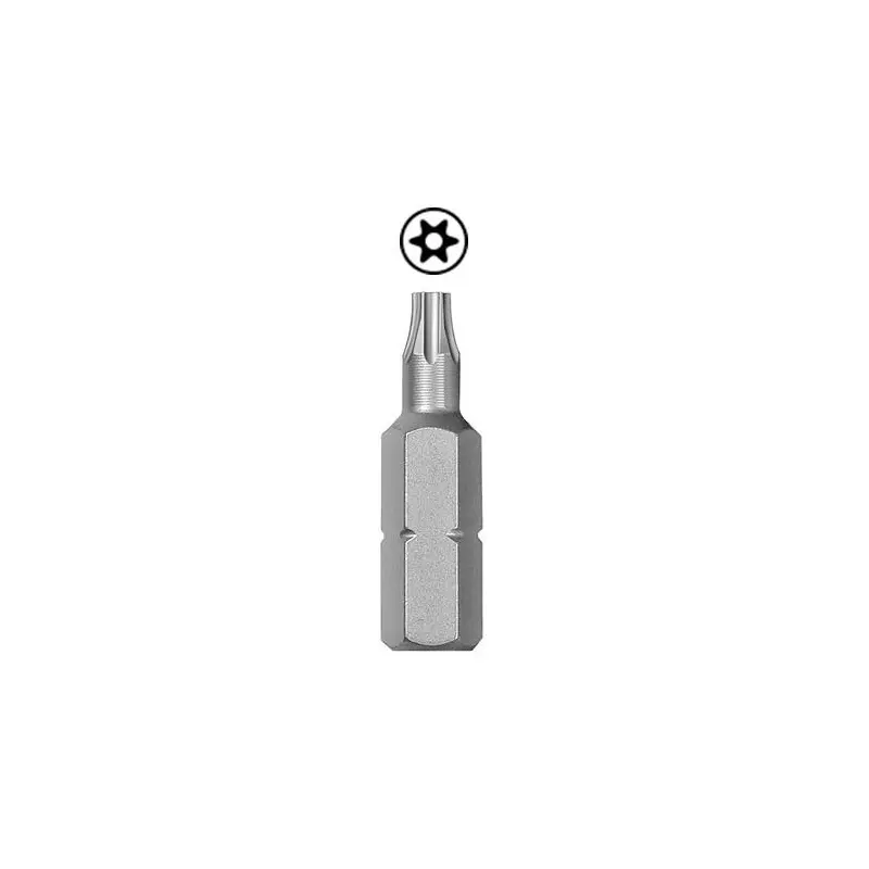 1/4 Hex Drv TX 8 Security Torx x 25mm