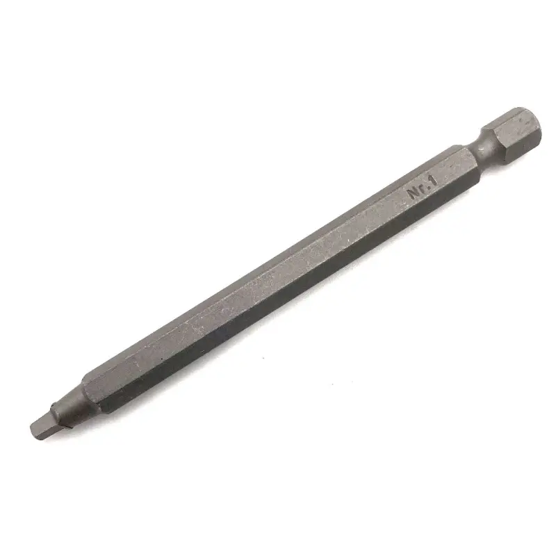 1/4 Hex Drv #  1Pt Robertson SQ DR x 90mm