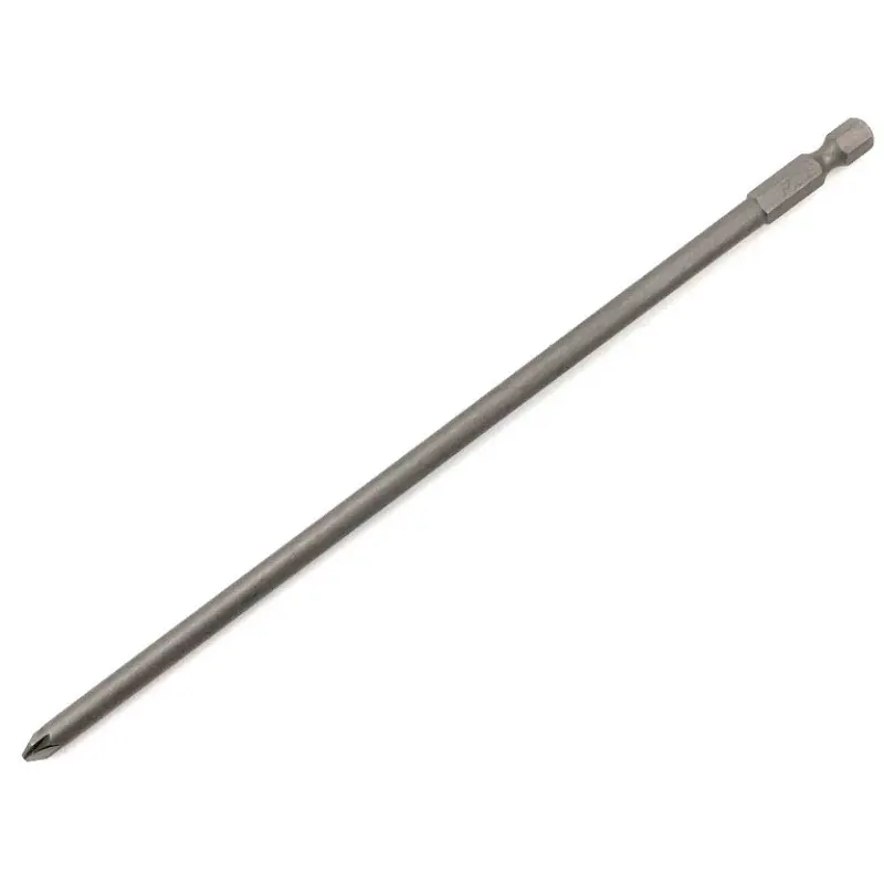 PTI 1/4 Hex Drv  #  2Pt PZ x 200mm Screwdriver Bit
