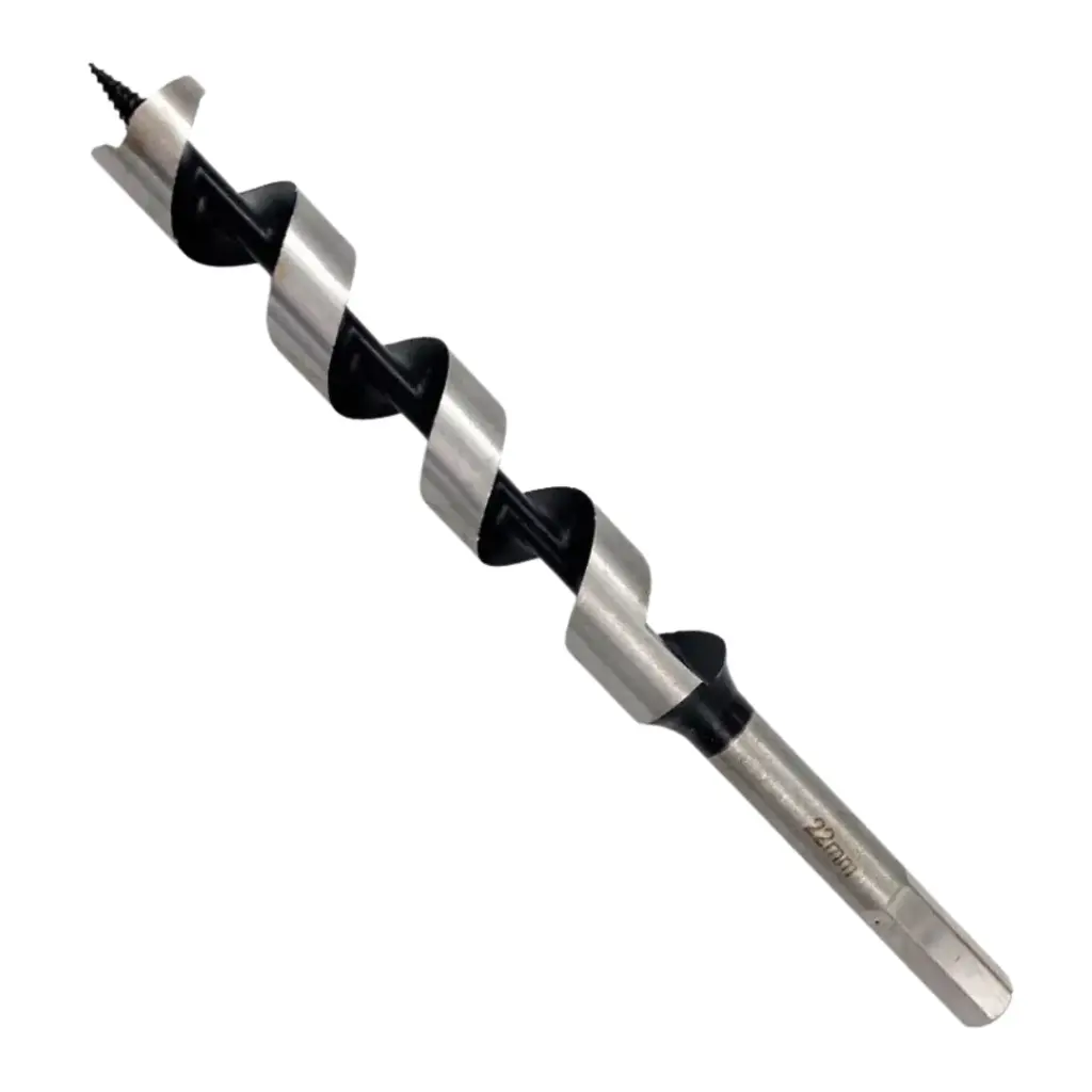 PTI 22x235mm Wood Auger Bit Hex Shank Fitting