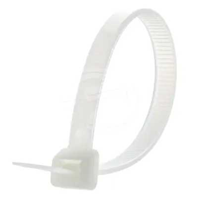 [NON-TR23W] PTI White Cable Ties 165 x 2.5mm Pack 100
