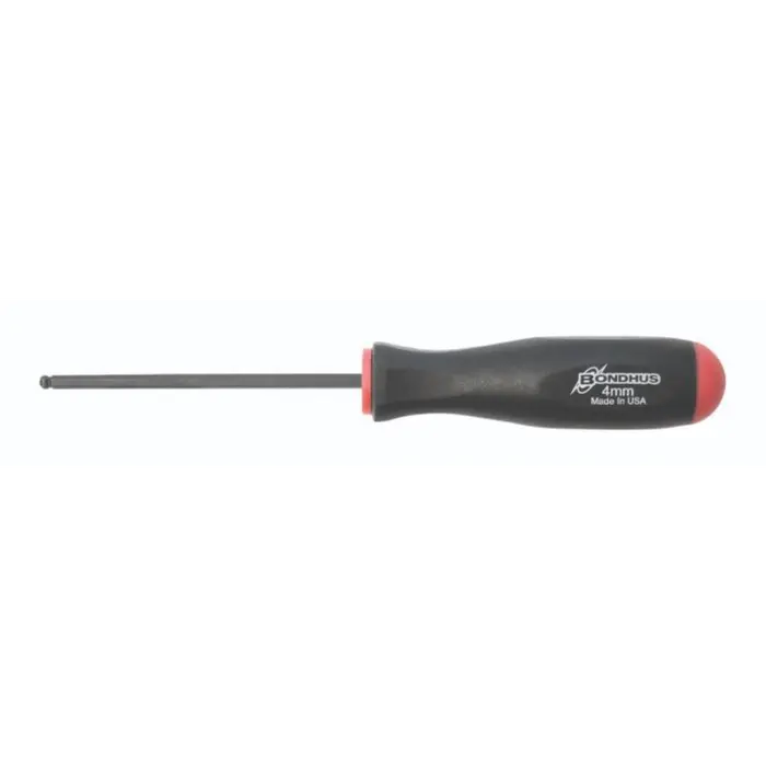 BS4L BONDHUS BALL END SCREWDRIVER