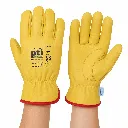 PTI Size 10 Leather Driver Gloves - Pack 12