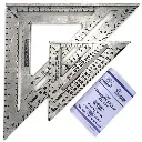 Swanson 7" & 12" Speed Square - Twin Pack & Book
