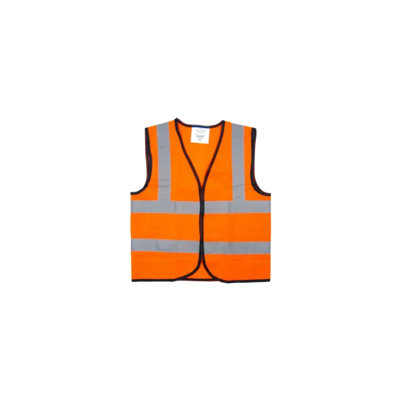 [VIZCWCO-M] High Vis Orange Waistcoat - Child 7-9