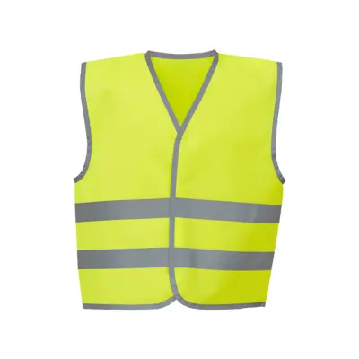 High Vis Yellow Waistcoat - Child 10-12
