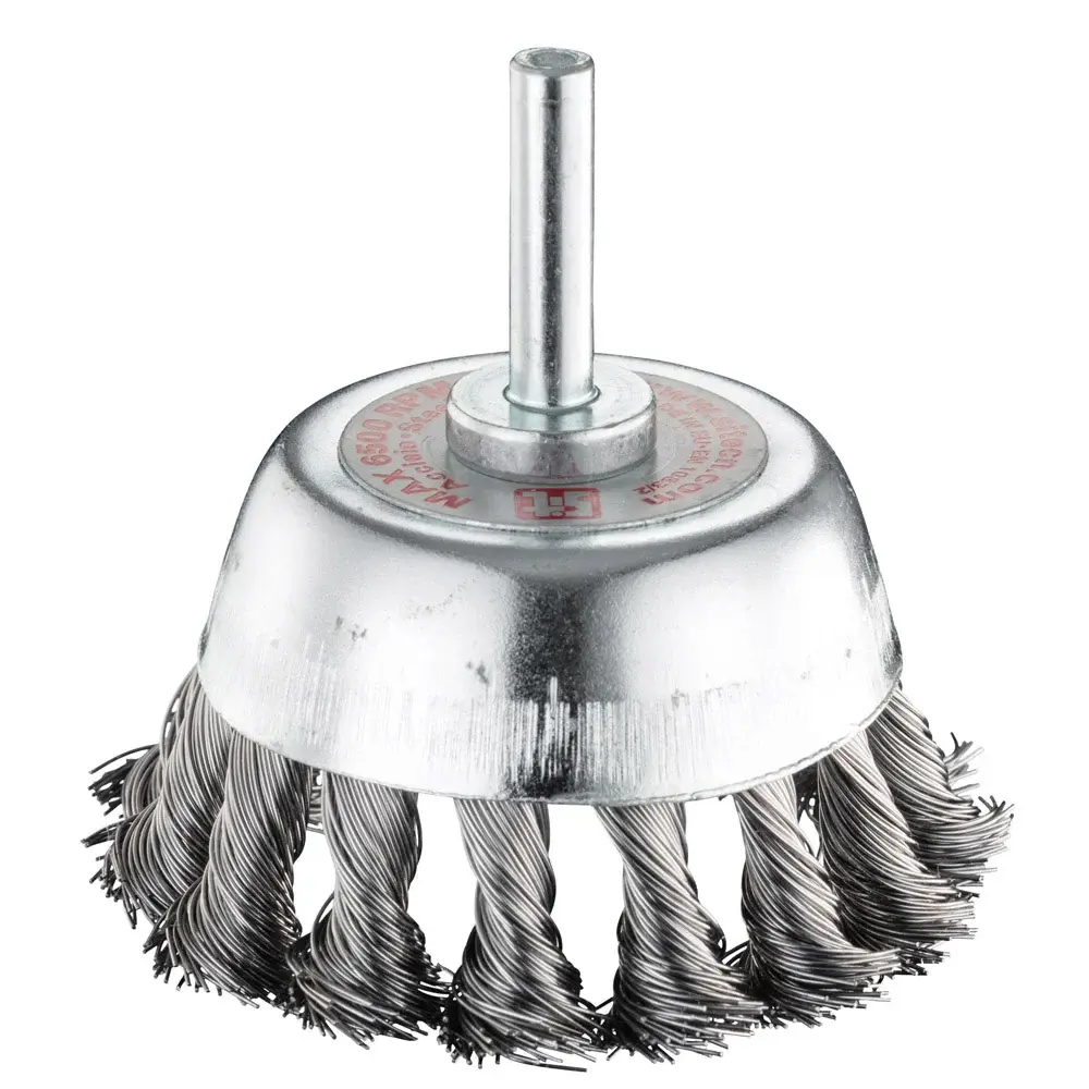 70MM SPINDLE BRUSH TWIST KNOT