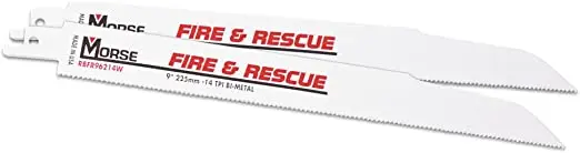 Morse 12"x7/8"x8/11 tpi, Professional Bi-Metal Reciprocating Saw Blade RB1262811T05