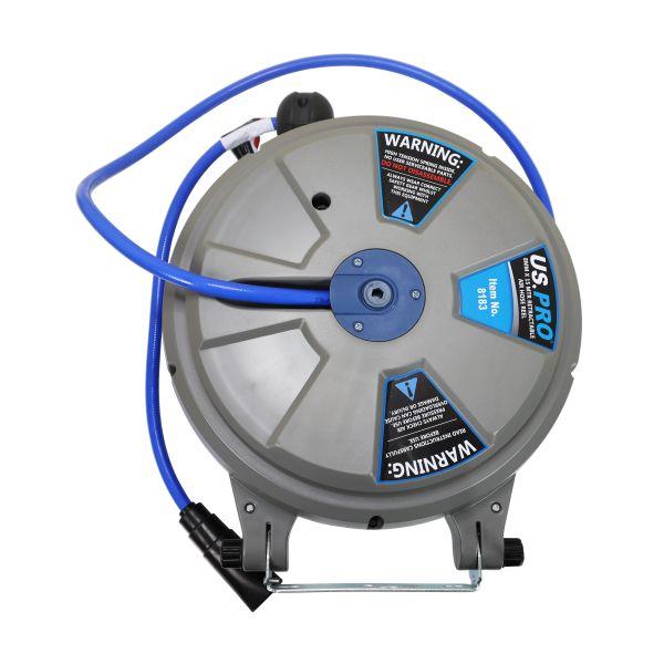 US Pro 8mm x 15M Retractable Air Hose Reel