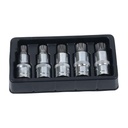 US PRO 5pc 1/2" DR Triple Square Bit Socket Set