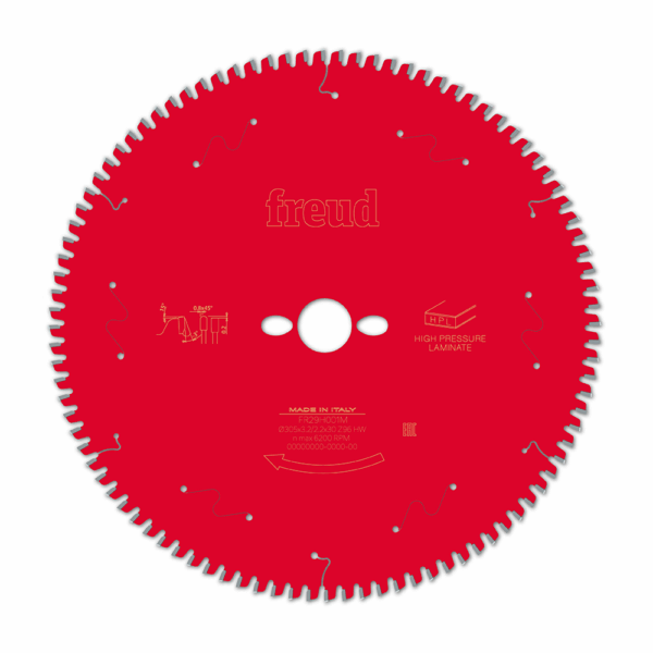 Freud Circular Sawblade Miter HPL 305 x 30 x 3.2/2.2 x T96 FR29H001M