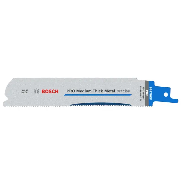 [JS937BEF] Bosch Medium-Thick Metal Precise Reciprocating Saw Blades S937BEF