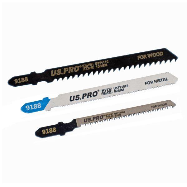 [BER9188] US PRO 14PC Assorted Jigsaw Blade Set For Metal & Wood