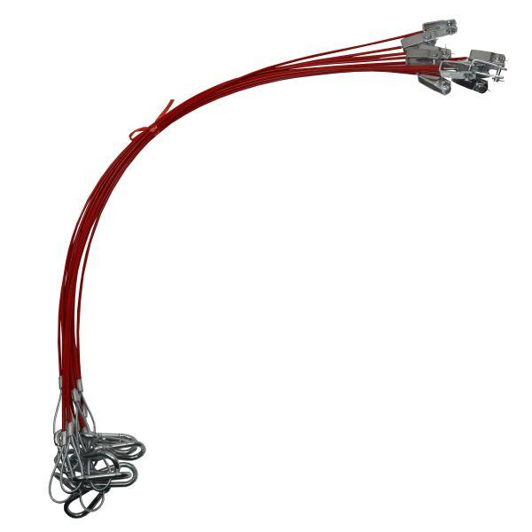 [BER9278] US PRO Trailer Breakaway Cable Snap Hook & Clevis Pin Type PK10