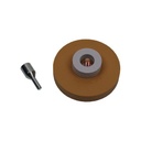 US PRO Rubber Wheel for Decal Removal - Caramel