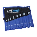 US PRO 8pc Tubular Box Spanner + Torque Bar Set