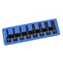 US PRO 8pc 1/2"DR Impact SAE Hex Bit Sockets