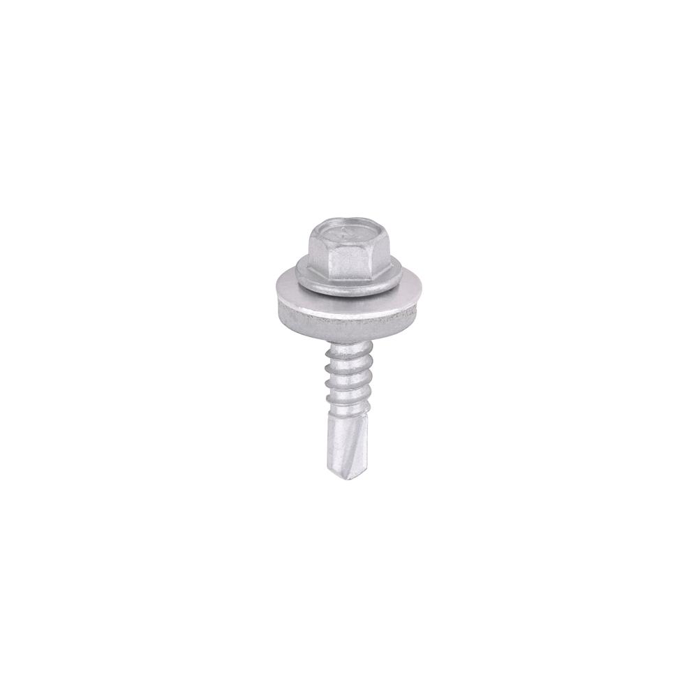 [SD-L25W16B] Timco Metal Construction Light Section Screws - Hex - EPDM Washer - Self-Drilling - Exterior - Silver Organic
5.5 x 25