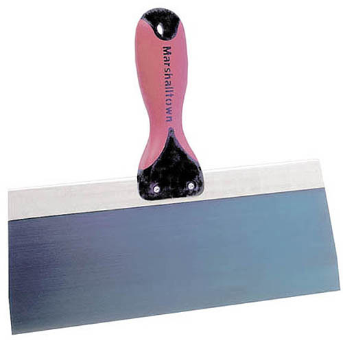 12 in. X 3-1/8 in. Blue Steel Tape Knife with DuraSoft II Handle