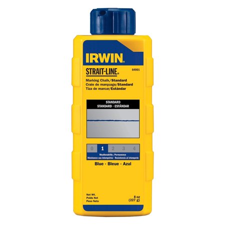 [IRW64901] Irwin Strait-Line Marking Chalk Refill 8oz (Blue)