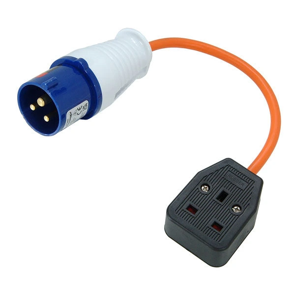 Neilsen Trailing Socket Lead with 16A Plug to 230V UK Socket