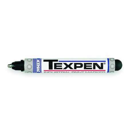 Dykem Industrial Paint Marker Valve Action Black 16033