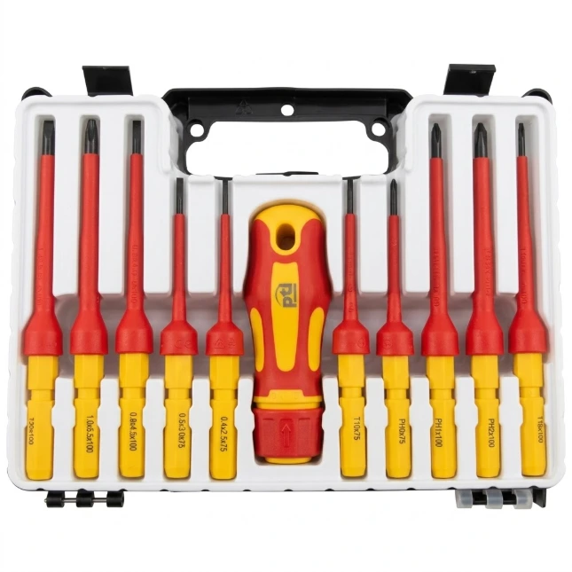 [PTI0915] PTI 11pc Insulated Screwdriver Set Vde 1000 Volt