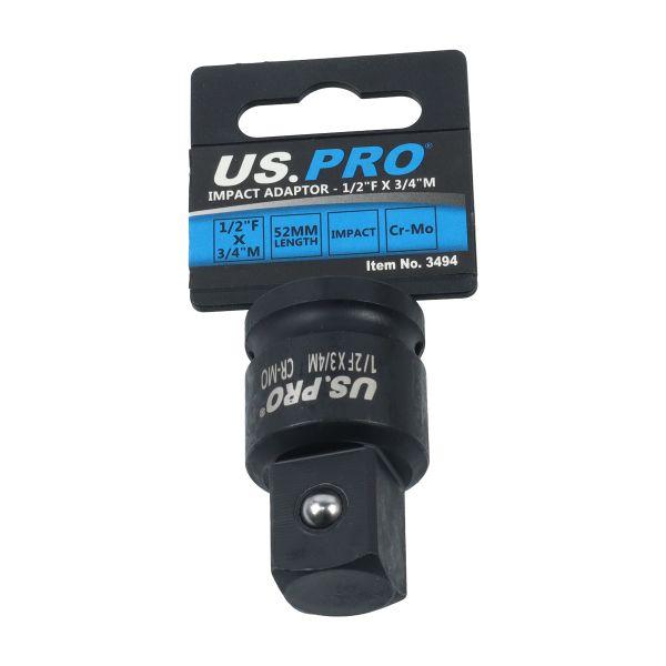[BER3494] US PRO Impact Adaptor 1/2" Female x 3/4" Male