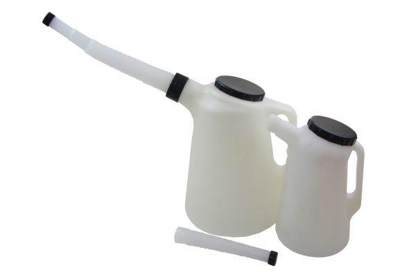 US PRO 2pc Measuring Jug Set with Lids and Spouts