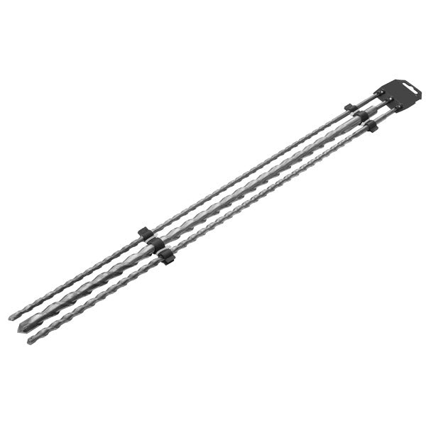 Neilsen 3pc 1000mm SDS Drill Set