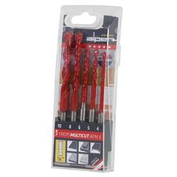 [A001008051] Alpen 5pc Profi Multicut Drill Set with 1/4" Hex Shank Includes Sizes: 4.00mm to 10.00mm