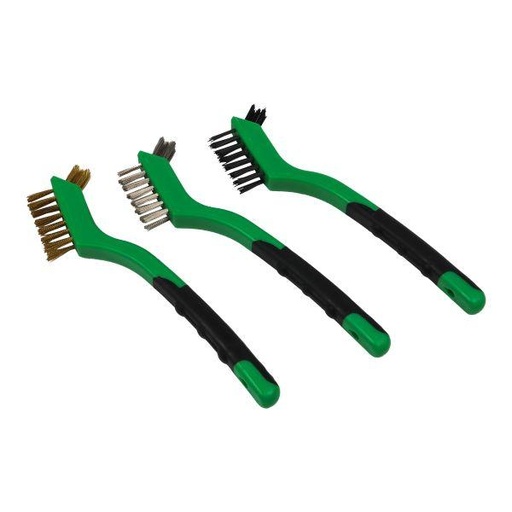 [BER2134] Vewerk 3pc Assorted Mini Wire Brush Set
