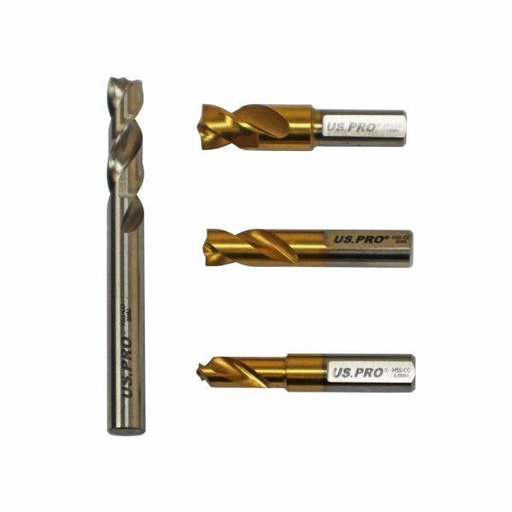 [BER2646] US PRO 4pc HSS Cobalt Spot Weld Drill Set