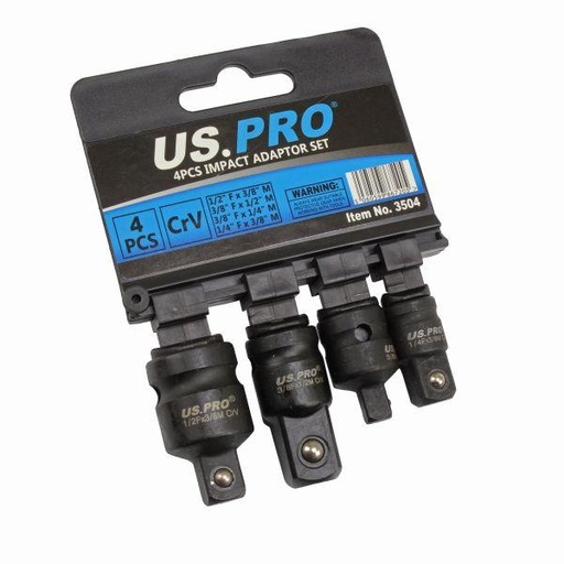 [BER3504] US Pro 4pc Impact Adaptor Set