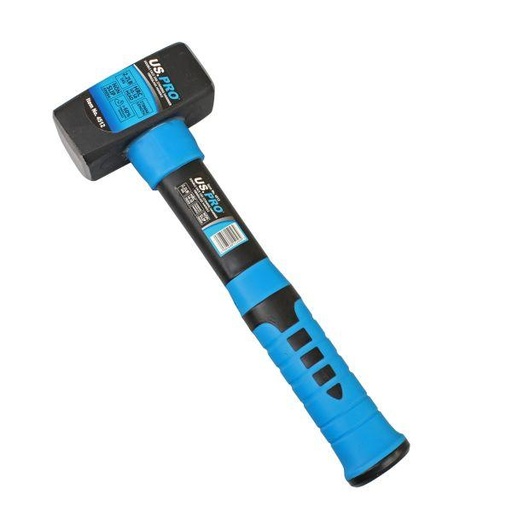 [BER4512] Double Face 1KG Stoning Hammer Fibreglass Handle
