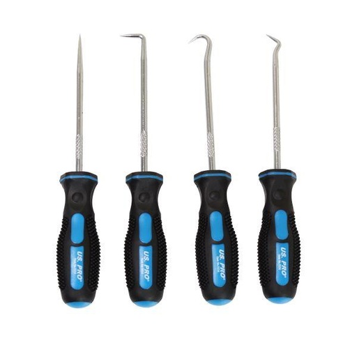 [BER5034] US PRO 4pc Short Pick & Hook Set 135mm Long